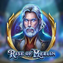 Slots logo of Rise of Merlin from Play'n GO at Wintino Casino